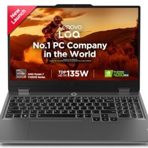 LOQ 2024, AMD Ryzen 7 7435HS, NVIDIA RTX 4060-8GB, 24GB RAM, 512GB SSD, 15.6"/39.6cm, Windows 11