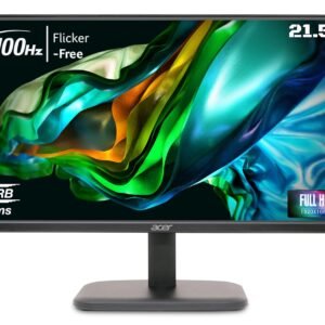 EK220Q 21.5 Inch (54.61 cm) Full HD (1920x1080) Pixels VA Panel LCD Monitor with LED Back Light